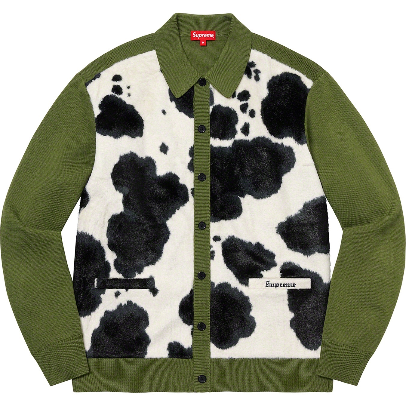 Cow Print Cardigan view 6